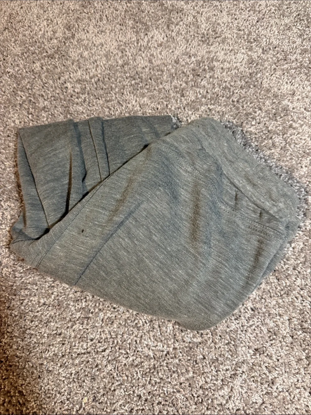 Gray Knit Sweater Pullover